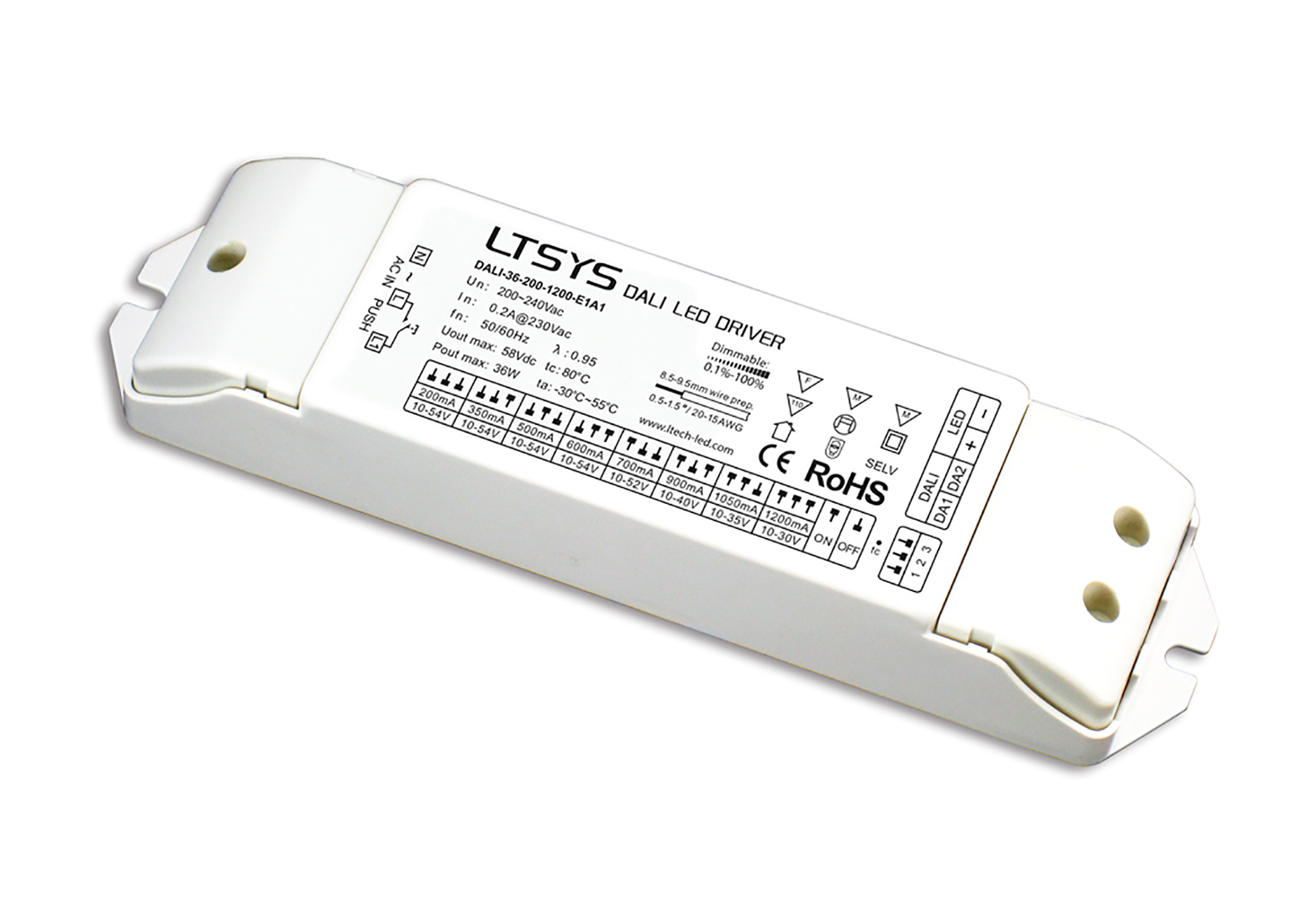 Dali Constant Current Drivers LTECH Dali Driver